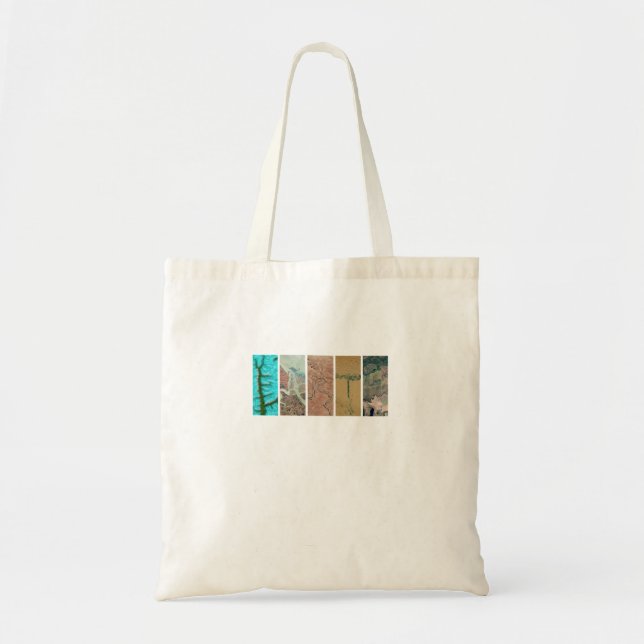 Bolso De Tela Tierra (Frente)