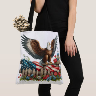 Bolso De Tela Tierra de los libres, 250 años de libertad