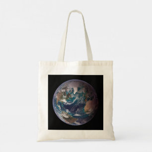 Bolso De Tela Tierra de Mármol Azul (Hemisferio Occidental)