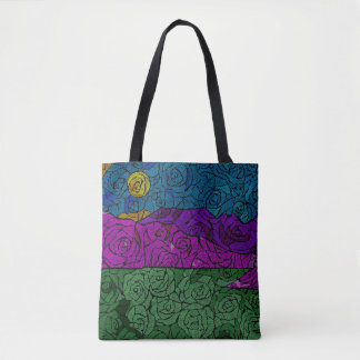 Bolso De Tela Tierra de rosas
