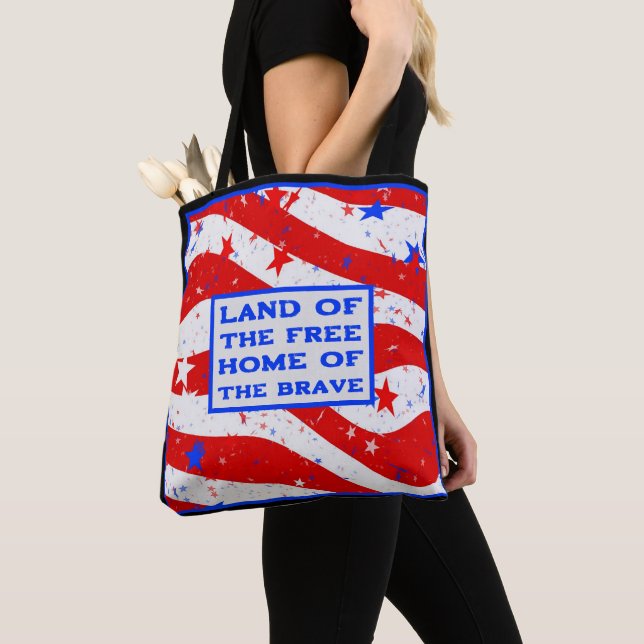 Bolso De Tela Tierra del Tote libre (Detalle)