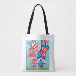 Bolso De Tela Tierra que amo
