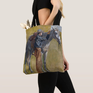 Bolso De Tela Tierras baldías americanas: vaquero del viejo oest