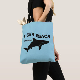 Bolso De Tela Tiger Beach - Bahamas   Submarinismo con tiburones