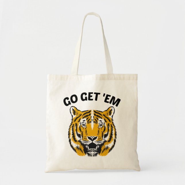 BOLSO DE TELA TIGER VAYA POR ELLOS (Frente)