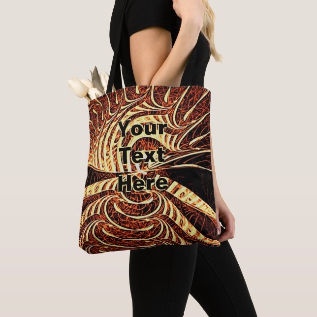 Bolso De Tela Tigerfish (Detalle)