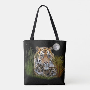 Bolso De Tela Tigre