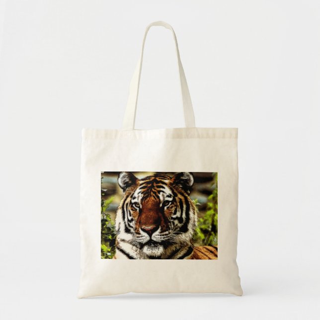 Bolso De Tela Tigre (Frente)