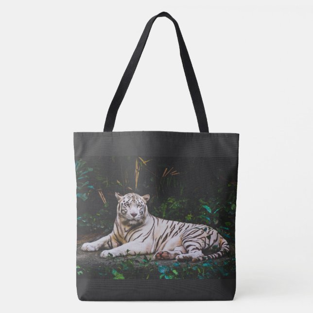 Bolso De Tela Tigre (Anverso)