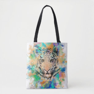 Bolso De Tela Tigre 3 animal salvaje