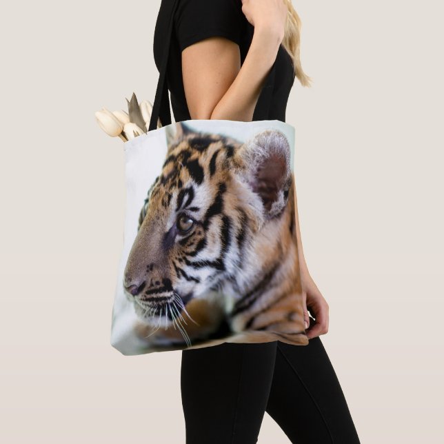 Bolso De Tela Tigre asiático (Detalle)