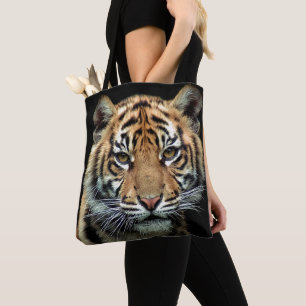 Bolso De Tela Tigre Cub en peligro
