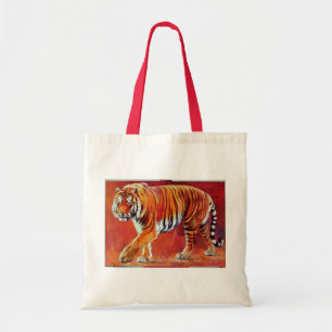 Bolso De Tela Tigre de Bengala
