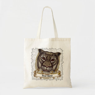 Bolso De Tela Tigre de Bengala