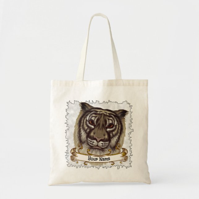 Bolso De Tela Tigre de Bengala (Frente)