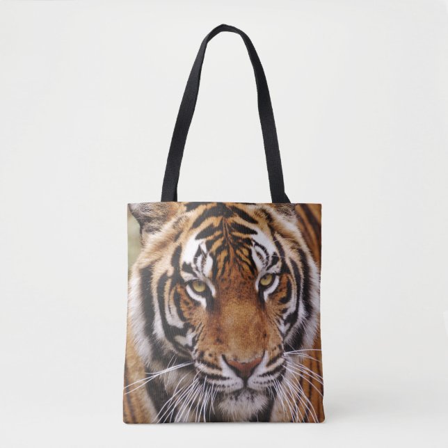 Bolso De Tela Tigre de Bengala, Panthera tigris (Anverso)