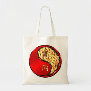 Bolso De Tela Tigre de Fuego