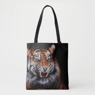 Bolso De Tela Tigre de Sumatra (Panthera tigris sumatrae)