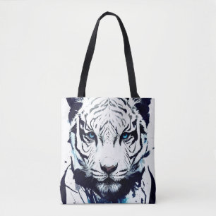 Bolso De Tela Tigre Naturaleza salvaje Espíritu libre Pintura de
