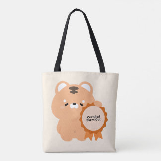 Bolso De Tela Tigre Quemado Certificado