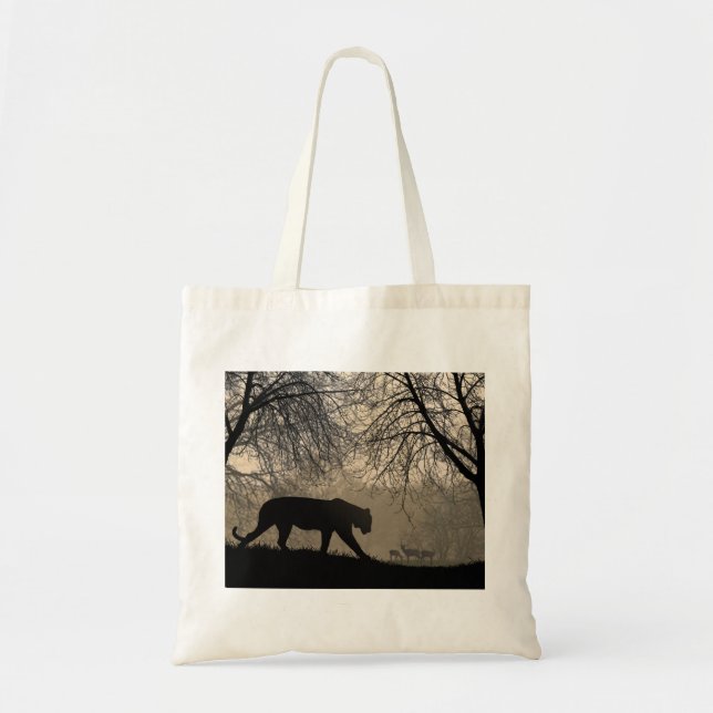 Bolso De Tela Tigre y ciervo (Frente)