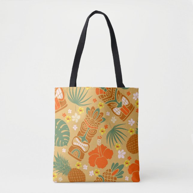 Bolso De Tela Tiki (Anverso)