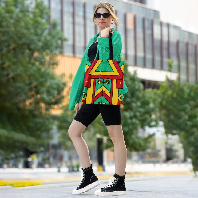 Bolso De Tela Tiki espiritual (Subido por el creador)