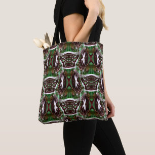 Bolso De Tela Tiki Time......