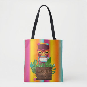 Bolso De Tela Tiki Time