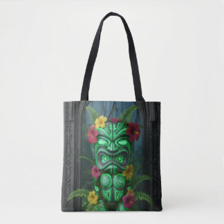 Bolso De Tela Tiki Tote de Fuego y Tierra
