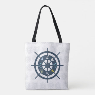 Bolso De Tela Timón del barco