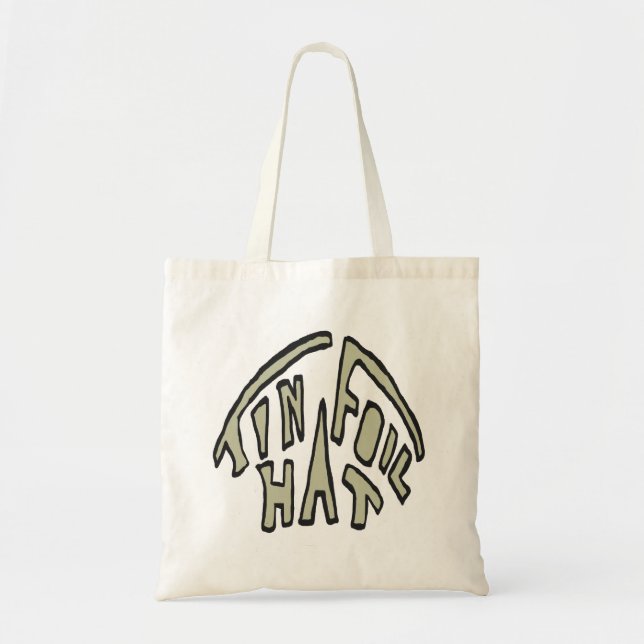 Bolso De Tela Tin Foil Hat (Frente)