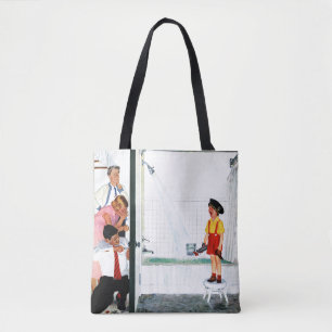 Bolso De Tela Tina que desborda