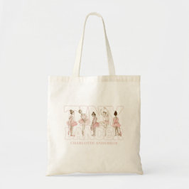 Bolso De Tela Tiny Dancer Ballerina Pink Girls Birthday