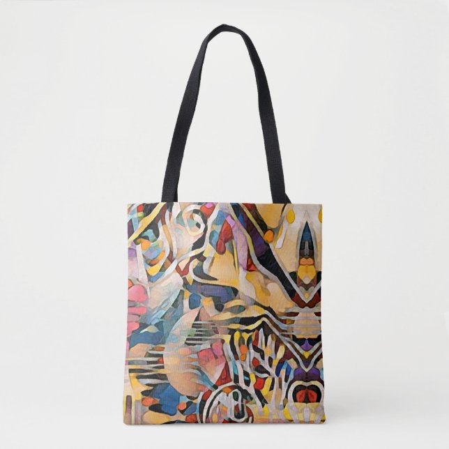 Bolso De Tela Tipo de Pastelish (Anverso)