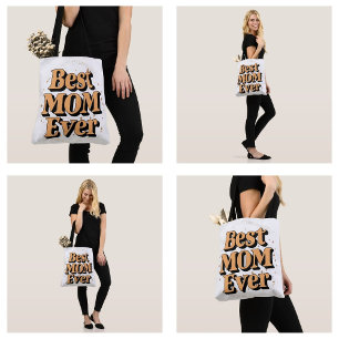 Bolso De Tela Tipografía bastante única Mejor mamá del mundo