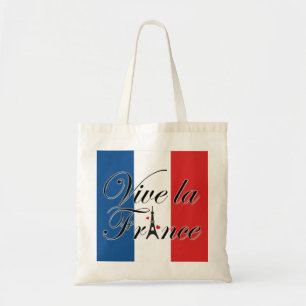 Bolso De Tela Tipografía de Vive la France