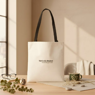 Bolso De Tela Tipografía divertida humor lindo cita divertida