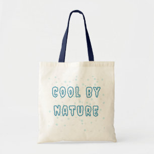 Bolso De Tela Tipografía minimalista genial por naturaleza