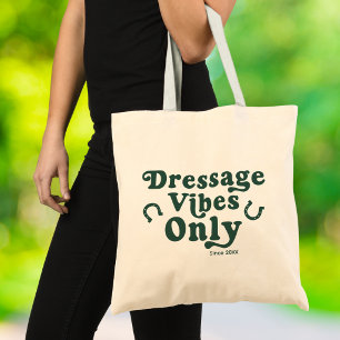 Bolso De Tela Tipografía Negrita Retro Vibraciones de Adiestrami