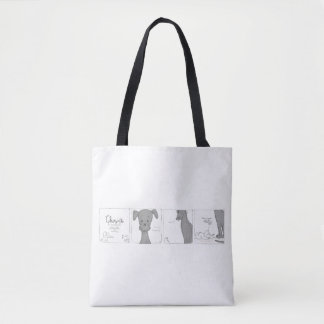 Bolso De Tela Tira cómica de la posibilidad de manzanilla