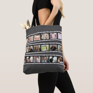 Bolso De Tela Tira de película personalizada con sus propias fot