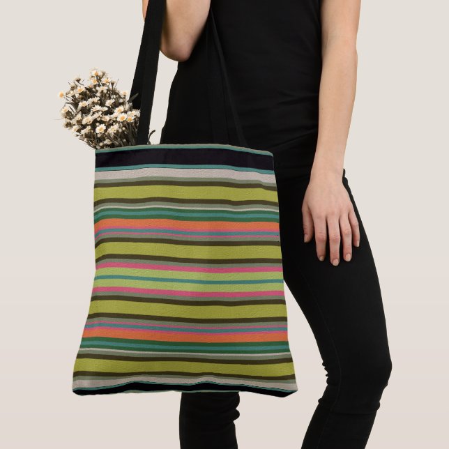 Bolso De Tela Tira decorativa (Detalle)