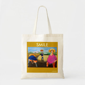 BOLSO DE TELA TIRADORES DEL ARROZ