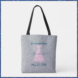 Bolso De Tela Tirante conmemoración de Quinceanera Tote Bag