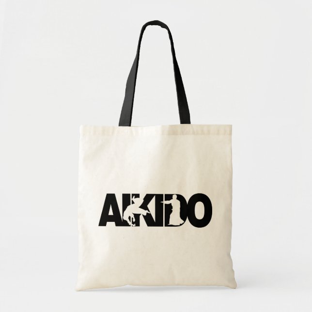 Bolso De Tela Tiro del Aikido (Frente)