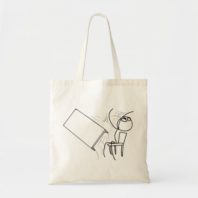Bolso De Tela Tirón de la tabla que mueve de un tirón la cara (Frente)