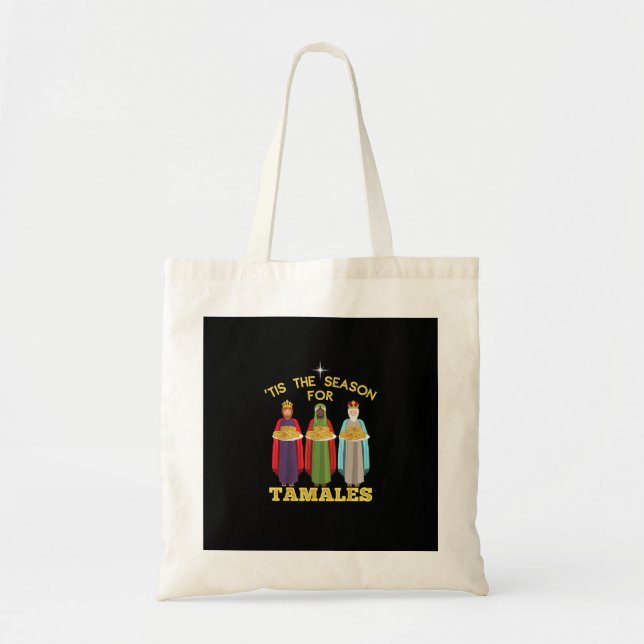 Bolso De Tela Tis Season For Tamales Funny Mexican Christmas (Frente)