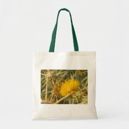 Bolso De Tela Tistle de abejas y estrellas (Centaurea solstitial