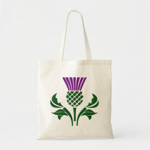 Bolso De Tela Tístol de emblema escocés